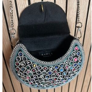 RAMLA Handmade Metal Mosaic Crossbody Bag